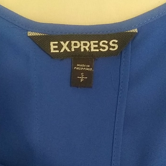 Express Blue Tank Top - Picture 4 of 5